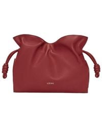 Loewe - Knotted Drawstring Bucket Bag - Lyst