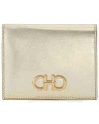 Ferragamo - Gancini Compact Wallet - Lyst
