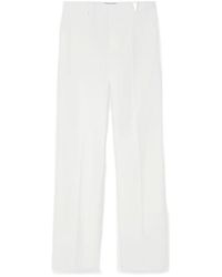 Versace - Pleated Tailored Trousers - Lyst
