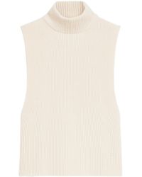 Max Mara - Cashmere Blended Yarn Vest - Lyst