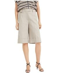 Brunello Cucinelli - Embellished Sartorial Long Bermuda Shorts - Lyst