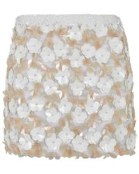 P.A.R.O.S.H. - Sequined Midi Skirt - Lyst