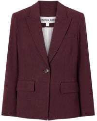 Veronica Beard - Isaac Dickey Single-Breasted Peaked-Lapel Blazer - Lyst