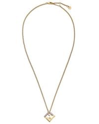 Fendi - Colored Metal Necklace - Lyst