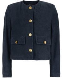 Arma - Giubbotto 'Lorenne' Con Scollo Rotondo E Tasche Applicate Sul Fronte - Lyst