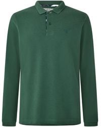 Barbour - Long Sleeve Polo Shirt - Lyst