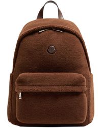 Moncler - Logo Patch Zipped Backpack - Lyst