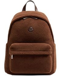 Moncler - Logo Patch Zipped Backpack - Lyst