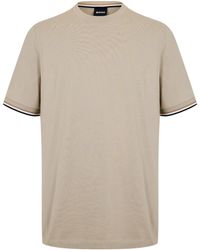 BOSS - Premium Cotton T-Shirt - Lyst