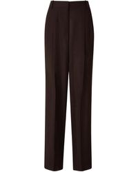 Tom Ford - Wide-Leg Pleated Wool Trousers - Lyst