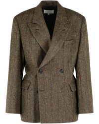 Maison Margiela - Herringbone Blazer - Lyst