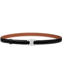 Celine - Triomphe Buckle 18 Mm Reversible Belt - Lyst