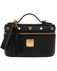 MCM - Top Handle Box Shoulder Bag - Lyst