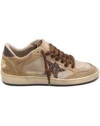 Golden Goose - Ball Star Lace-Up Sneakers - Lyst