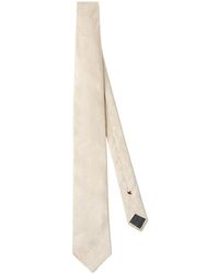 Brunello Cucinelli - Paisley Printed Pointed Tip Tie - Lyst