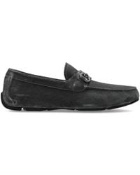 Ferragamo - Round-Toe Loafers - Lyst