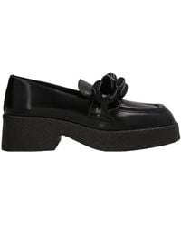 Stella McCartney - Skyla Chain-Detail Chunky Loafers - Lyst