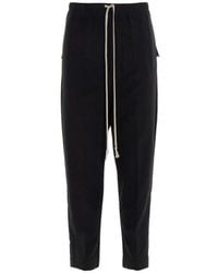 Rick Owens - Astaires Drawstring Trousers - Lyst