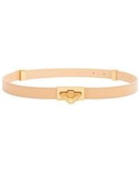 Bottega Veneta - Triangle Buckle Belt - Lyst