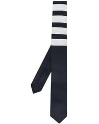 Thom Browne - 4 Bar Striped Tie - Lyst
