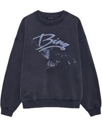 Anine Bing - Spencer Eagle Printed Sweatshirt - Lyst