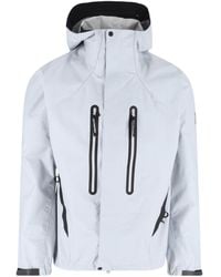 and wander - Hooded Zip Performance Jacket - Lyst