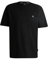 BOSS - Boss Double B-Monogram Crewneck T-Shirt - Lyst