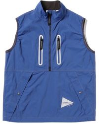 and wander - Gramicci X Brushed Nylon Vest - Lyst