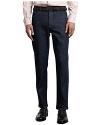 ZEGNA - Jeans With Belt Loops - Lyst