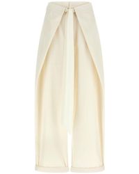 DARKPARK - Tie-Waist Wide-Leg Pants - Lyst
