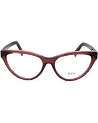 Tod's - Cat-Eye Non-Prescription Glasses - Lyst