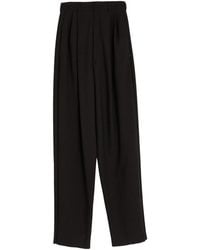 Sportmax - Plain Colour Casual Trouser - Lyst