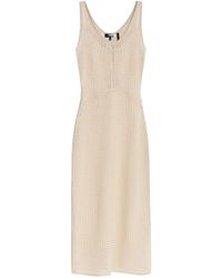 Theory - Crochet-Knit Midi Dress - Lyst