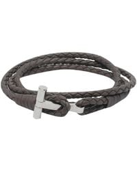 Tom Ford - Braided Wrap Bracelet - Lyst