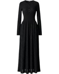 Alaïa - Round Neck Dress - Lyst
