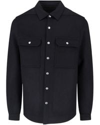 Rick Owens - Button-Fastening Shirt Jacket - Lyst