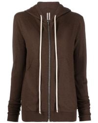 Rick Owens - Zip-Up Cashmere Hoodie - Lyst