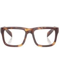 Prada - Eyewear Square Frame Glasses - Lyst