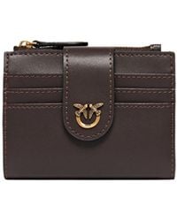 Pinko - Logo Plaque Bi-Fold Wallet - Lyst