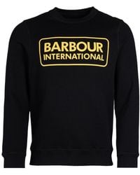Barbour - International Large Logo Sweatshirt - Lyst