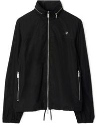 Burberry - Metal Logo Hooded Jacket - Lyst