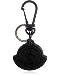 Moncler - Logo-Embossed Keyring - Lyst