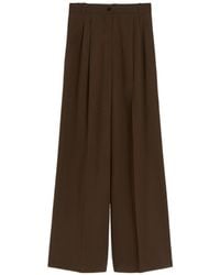 Weekend by Maxmara - Garenna High-Waist Pleated Trousers - Lyst