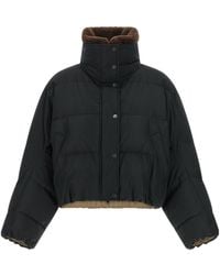 Brunello Cucinelli - Cropped Down Jacket - Lyst