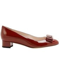 Bally - Bow Design Flat Shoes - Lyst