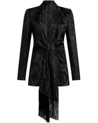 Etro - Scarf-Detailed Jacket - Lyst