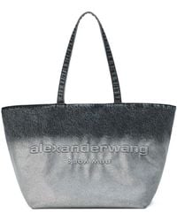 Alexander Wang - Punch Large Denim Tote Bag - Lyst