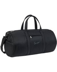 KENZO - Signature Logo Embroidered Duffle Bag - Lyst