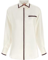 F.R.S For Restless Sleepers - F.R. For Restless Sleepers Contrast Piped Shirt - Lyst