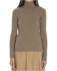 Max Mara - Aral High-Neck Jumper - Lyst